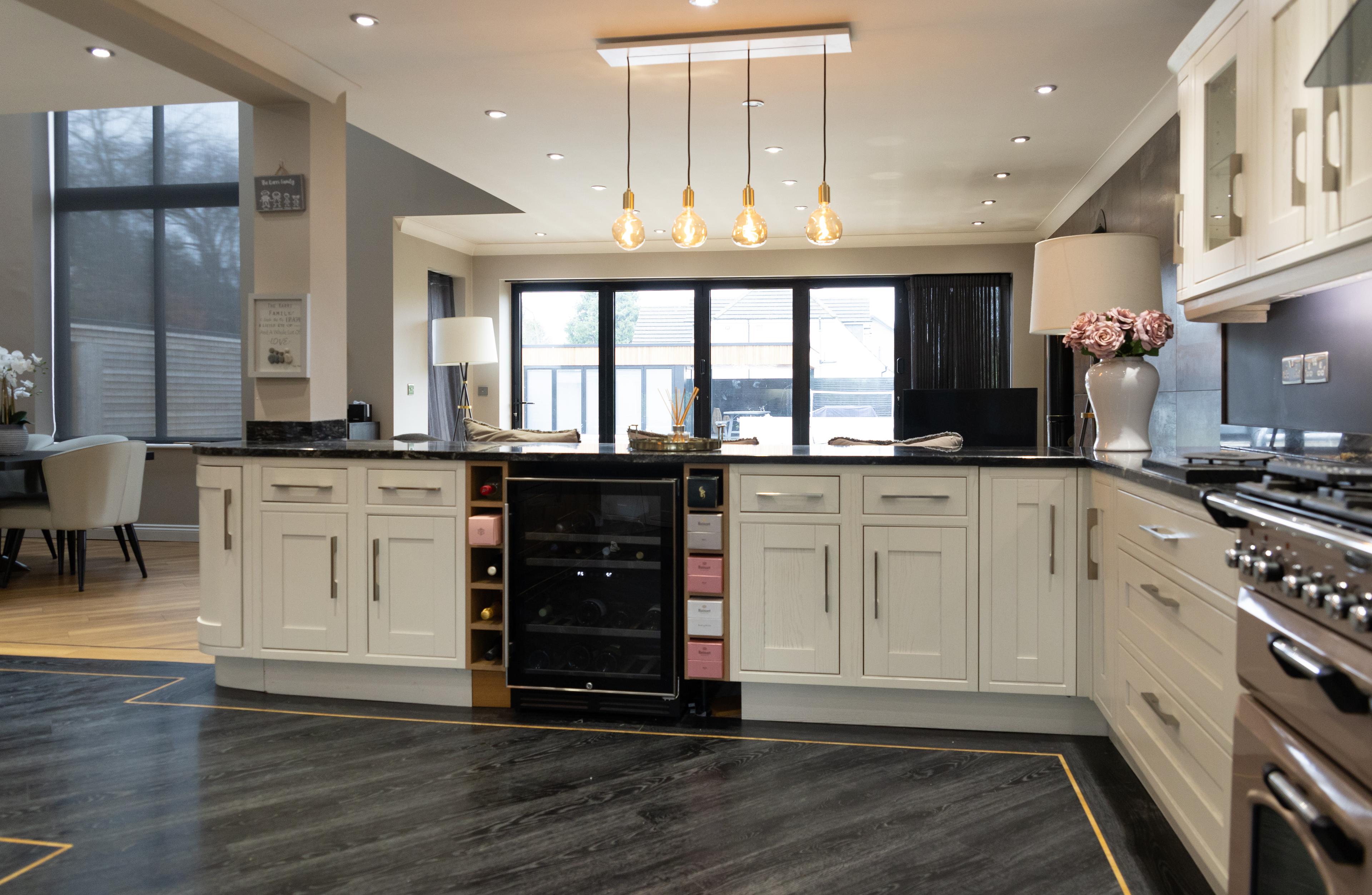 Modern kitchen with premium appliances